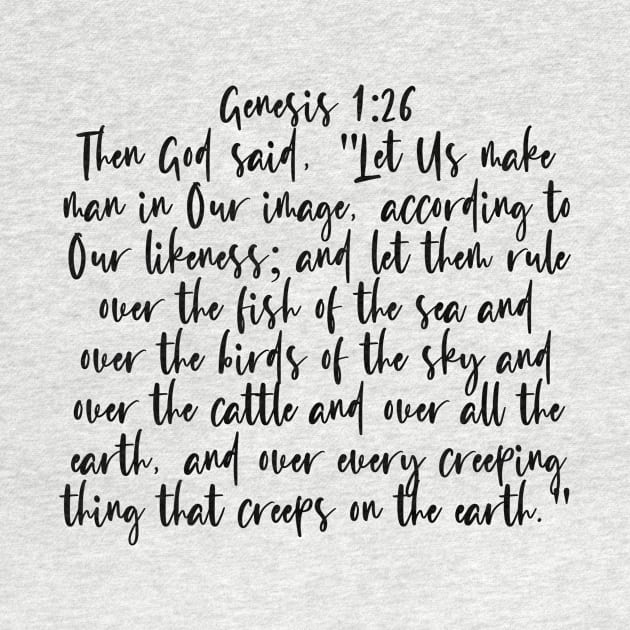 Genesis 1:26 Bible Verse by Bible All Day 